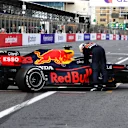 Verstappen crashed whilst cruising out front in Baku, leading to a red flag period