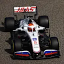 BAHRAIN, BAHRAIN - MARCH 26: Nikita Mazepin of Russia driving the (9) Haas F1 Team VF-21 Ferrari on track during practice ahead of the F1 Grand Prix of Bahrain at Bahrain International Circuit on March 26, 2021 in Bahrain, Bahrain. (Photo by Bryn Lennon/Getty Images)