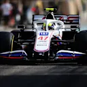 BAHRAIN, BAHRAIN - MARCH 26: Nikita Mazepin of Russia driving the (9) Haas F1 Team VF-21 Ferrari drives in the Pitlane during practice ahead of the F1 Grand Prix of Bahrain at Bahrain International Circuit on March 26, 2021 in Bahrain, Bahrain. (Photo by Peter Fox/Getty Images)
