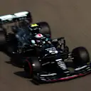 BAHRAIN, BAHRAIN - MARCH 26: Sebastian Vettel of Germany driving the (5) Aston Martin AMR21 Mercedes drives on track during practice ahead of the F1 Grand Prix of Bahrain at Bahrain International Circuit on March 26, 2021 in Bahrain, Bahrain. (Photo by Bryn Lennon/Getty Images)