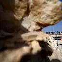 BAHRAIN, BAHRAIN - MARCH 26: Charles Leclerc of Monaco driving the (16) Scuderia Ferrari SF21 drives on track during practice ahead of the F1 Grand Prix of Bahrain at Bahrain International Circuit on March 26, 2021 in Bahrain, Bahrain. (Photo by Clive Mason - Formula 1/Formula 1 via Getty Images)