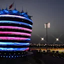 BAHRAIN, BAHRAIN - MARCH 26: (EDITORS NOTE: A special effects camera filter was used for this image.) Lewis Hamilton of Great Britain driving the (44) Mercedes AMG Petronas F1 Team Mercedes W12 during practice ahead of the F1 Grand Prix of Bahrain at Bahrain International Circuit on March 26, 2021 in Bahrain, Bahrain. (Photo by Clive Mason - Formula 1/Formula 1 via Getty Images)