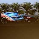 BAHRAIN, BAHRAIN - MARCH 27: Esteban Ocon of France driving the (31) Alpine A521 Renault during final practice ahead of the F1 Grand Prix of Bahrain at Bahrain International Circuit on March 27, 2021 in Bahrain, Bahrain. (Photo by Clive Mason - Formula 1/Formula 1 via Getty Images)