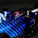 BAHRAIN, BAHRAIN - MARCH 27: George Russell of Great Britain driving the (63) Williams Racing FW43B Mercedes on track during final practice ahead of the F1 Grand Prix of Bahrain at Bahrain International Circuit on March 27, 2021 in Bahrain, Bahrain. (Photo by Mario Renzi - Formula 1/Formula 1 via Getty Images)