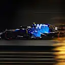 BAHRAIN, BAHRAIN - MARCH 27: Nicholas Latifi of Canada driving the (6) Williams Racing FW43B Mercedes on track during qualifying ahead of the F1 Grand Prix of Bahrain at Bahrain International Circuit on March 27, 2021 in Bahrain, Bahrain. (Photo by Bryn Lennon/Getty Images)