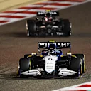 BAHRAIN, BAHRAIN - MARCH 28: Nicholas Latifi of Canada driving the (6) Williams Racing FW43B Mercedes on track during the F1 Grand Prix of Bahrain at Bahrain International Circuit on March 28, 2021 in Bahrain, Bahrain. (Photo by Clive Mason - Formula 1/Formula 1 via Getty Images)