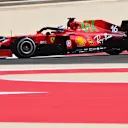 The splash of green certainly stands out on the Ferrari SF21