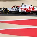 Kimi Raikkonen takes the new Alfa Romeo C41 out on track