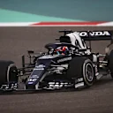 Tsunoda made his public AlphaTauri debut and we caught a glimpse of the AT02 under the floodlights