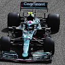 Sebastian Vettel managed only six laps before a gearbox issue confined him to the garage