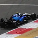 Nicholas Latifi had a couple of 'moments' in his first session behind the wheel for Williams