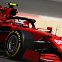 Carlos Sainz at the wheel for Ferrari