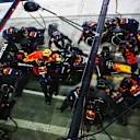 Perez fits some new rubber on his Red Bull testing debut