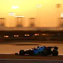 Latifi's Williams glints in the sunset
