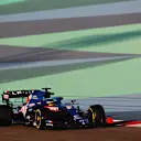 Sundown on Alonso's Alpine