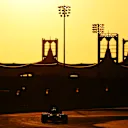 The sunset signals the start of qualifying runs in Bahrain