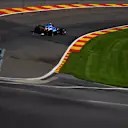 SPA, BELGIUM - AUGUST 27: Esteban Ocon of France driving the (31) Alpine A521 Renault during practice ahead of the F1 Grand Prix of Belgium at Circuit de Spa-Francorchamps on August 27, 2021 in Spa, Belgium. (Photo by Dan Istitene - Formula 1/Formula 1 via Getty Images)