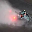 SPA, BELGIUM - AUGUST 28: Sebastian Vettel of Germany driving the (5) Aston Martin AMR21 Mercedes during qualifying ahead of the F1 Grand Prix of Belgium at Circuit de Spa-Francorchamps on August 28, 2021 in Spa, Belgium. (Photo by Dan Istitene - Formula 1/Formula 1 via Getty Images)