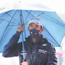SPA, BELGIUM - AUGUST 29: Nicolas Latifi of Canada and Williams after the drivers parade during the F1 Grand Prix of Belgium at Circuit de Spa-Francorchamps on August 29, 2021 in Spa, Belgium. (Photo by Peter Fox/Getty Images)