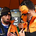 SPA, BELGIUM - AUGUST 29: Daniel Ricciardo of Australia and McLaren F1 prepares to drive on the grid prior to the F1 Grand Prix of Belgium at Circuit de Spa-Francorchamps on August 29, 2021 in Spa, Belgium. (Photo by John Thys - Pool/Getty Images)
