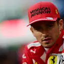 SAO PAULO, BRAZIL - NOVEMBER 13: Charles Leclerc of Monaco and Ferrari looks on prior to the sprint ahead of the F1 Grand Prix of Brazil at Autodromo Jose Carlos Pace on November 13, 2021 in Sao Paulo, Brazil. (Photo by Mario Renzi - Formula 1/Formula 1 via Getty Images)
