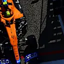 IMOLA, ITALY - APRIL 16: Lando Norris of Great Britain driving the (4) McLaren F1 Team MCL35M Mercedes on track during practice ahead of the F1 Grand Prix of Emilia Romagna at Autodromo Enzo e Dino Ferrari on April 16, 2021 in Imola, Italy. (Photo by Mario Renzi - Formula 1/Formula 1 via Getty Images)