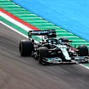 IMOLA, ITALY - APRIL 16: Lance Stroll of Canada driving the (18) Aston Martin AMR21 Mercedes on track during practice ahead of the F1 Grand Prix of Emilia Romagna at Autodromo Enzo e Dino Ferrari on April 16, 2021 in Imola, Italy. (Photo by Bryn Lennon/Getty Images)