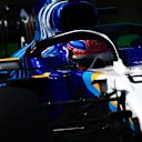 IMOLA, ITALY - APRIL 16: George Russell of Great Britain driving the (63) Williams Racing FW43B Mercedes during practice ahead of the F1 Grand Prix of Emilia Romagna at Autodromo Enzo e Dino Ferrari on April 16, 2021 in Imola, Italy. (Photo by Mario Renzi - Formula 1/Formula 1 via Getty Images)
