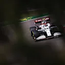 IMOLA, ITALY - APRIL 17: Antonio Giovinazzi of Italy driving the (99) Alfa Romeo Racing C41 Ferrari during final practice ahead of the F1 Grand Prix of Emilia Romagna at Autodromo Enzo e Dino Ferrari on April 17, 2021 in Imola, Italy. (Photo by Lars Baron/Getty Images)