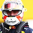 IMOLA, ITALY - APRIL 17: Third place qualifier Max Verstappen of Netherlands and Red Bull Racing looks on in parc ferme during qualifying ahead of the F1 Grand Prix of Emilia Romagna at Autodromo Enzo e Dino Ferrari on April 17, 2021 in Imola, Italy. (Photo by Dan Istitene - Formula 1/Formula 1 via Getty Images)