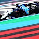 LE CASTELLET, FRANCE - JUNE 18: George Russell of Great Britain driving the (63) Williams Racing FW43B Mercedes on track during practice ahead of the F1 Grand Prix of France at Circuit Paul Ricard on June 18, 2021 in Le Castellet, France. (Photo by Dan Istitene - Formula 1/Formula 1 via Getty Images)