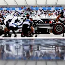 LE CASTELLET, FRANCE - JUNE 18: Yuki Tsunoda of Japan driving the (22) Scuderia AlphaTauri AT02 Honda stops in the Pitlane during practice ahead of the F1 Grand Prix of France at Circuit Paul Ricard on June 18, 2021 in Le Castellet, France. (Photo by Peter Fox/Getty Images)