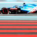 LE CASTELLET, FRANCE - JUNE 19: Fernando Alonso of Spain driving the (14) Alpine A521 Renault on track during final practice ahead of the F1 Grand Prix of France at Circuit Paul Ricard on June 19, 2021 in Le Castellet, France. (Photo by Dan Istitene - Formula 1/Formula 1 via Getty Images)