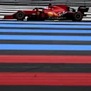LE CASTELLET, FRANCE - JUNE 19: Charles Leclerc of Monaco driving the (16) Scuderia Ferrari SF21 on track during final practice ahead of the F1 Grand Prix of France at Circuit Paul Ricard on June 19, 2021 in Le Castellet, France. (Photo by Rudy Carezzevoli/Getty Images)