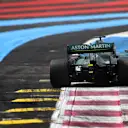 LE CASTELLET, FRANCE - JUNE 19: Lance Stroll of Canada driving the (18) Aston Martin AMR21 Mercedes on track during qualifying ahead of the F1 Grand Prix of France at Circuit Paul Ricard on June 19, 2021 in Le Castellet, France. (Photo by Dan Istitene - Formula 1/Formula 1 via Getty Images)