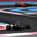 LE CASTELLET, FRANCE - JUNE 20: Valtteri Bottas of Finland driving the (77) Mercedes AMG Petronas F1 Team Mercedes W12 on track during the F1 Grand Prix of France at Circuit Paul Ricard on June 20, 2021 in Le Castellet, France. (Photo by Rudy Carezzevoli/Getty Images)
