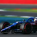 NORTHAMPTON, ENGLAND - JULY 16: Esteban Ocon of France driving the (31) Alpine A521 Renault during qualifying ahead of the F1 Grand Prix of Great Britain at Silverstone on July 16, 2021 in Northampton, England. (Photo by Bryn Lennon - Formula 1/Formula 1 via Getty Images)