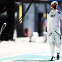 NORTHAMPTON, ENGLAND - JULY 17: Pierre Gasly of France and Scuderia AlphaTauri prepares to drive on the grid before the Sprint for the F1 Grand Prix of Great Britain at Silverstone on July 17, 2021 in Northampton, England. (Photo by Mark Thompson/Getty Images)