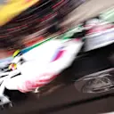BUDAPEST, HUNGARY - JULY 30: Mick Schumacher of Germany driving the (47) Haas F1 Team VF-21 Ferrari in the Pitlane = during practice ahead of the F1 Grand Prix of Hungary at Hungaroring on July 30, 2021 in Budapest, Hungary. (Photo by Mark Thompson/Getty Images)