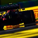 BUDAPEST, HUNGARY - JULY 30: Sergio Perez of Mexico driving the (11) Red Bull Racing RB16B Honda during practice ahead of the F1 Grand Prix of Hungary at Hungaroring on July 30, 2021 in Budapest, Hungary. (Photo by Mario Renzi - Formula 1/Formula 1 via Getty Images)