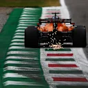 MONZA, ITALY - SEPTEMBER 10: Daniel Ricciardo of Australia driving the (3) McLaren F1 Team MCL35M Mercedes during qualifying ahead of the F1 Grand Prix of Italy at Autodromo di Monza on September 10, 2021 in Monza, Italy. (Photo by Rudy Carezzevoli/Getty Images)