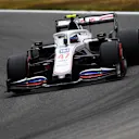 MONZA, ITALY - SEPTEMBER 10: Mick Schumacher of Germany driving the (47) Haas F1 Team VF-21 Ferrari during qualifying ahead of the F1 Grand Prix of Italy at Autodromo di Monza on September 10, 2021 in Monza, Italy. (Photo by Rudy Carezzevoli/Getty Images)