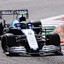 MONZA, ITALY - SEPTEMBER 12: Nicholas Latifi of Canada driving the (6) Williams Racing FW43B Mercedes during the F1 Grand Prix of Italy at Autodromo di Monza on September 12, 2021 in Monza, Italy. (Photo by Lars Baron/Getty Images)