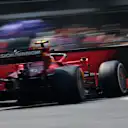 MEXICO CITY, MEXICO - NOVEMBER 05: Carlos Sainz of Spain driving the (55) Scuderia Ferrari SF21 during practice ahead of the F1 Grand Prix of Mexico at Autodromo Hermanos Rodriguez on November 05, 2021 in Mexico City, Mexico. (Photo by Mario Renzi - Formula 1/Formula 1 via Getty Images)