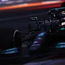 MEXICO CITY, MEXICO - NOVEMBER 05: Lewis Hamilton of Great Britain driving the (44) Mercedes AMG Petronas F1 Team Mercedes W12 during practice ahead of the F1 Grand Prix of Mexico at Autodromo Hermanos Rodriguez on November 05, 2021 in Mexico City, Mexico. (Photo by Lars Baron/Getty Images)