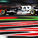 MEXICO CITY, MEXICO - NOVEMBER 06: Pierre Gasly of France driving the (10) Scuderia AlphaTauri AT02 Honda during final practice ahead of the F1 Grand Prix of Mexico at Autodromo Hermanos Rodriguez on November 06, 2021 in Mexico City, Mexico. (Photo by Mark Thompson/Getty Images)