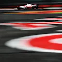 MEXICO CITY, MEXICO - NOVEMBER 06: Antonio Giovinazzi of Italy driving the (99) Alfa Romeo Racing C41 Ferrari during qualifying ahead of the F1 Grand Prix of Mexico at Autodromo Hermanos Rodriguez on November 06, 2021 in Mexico City, Mexico. (Photo by Clive Mason/Getty Images)