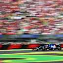 MEXICO CITY, MEXICO - NOVEMBER 07: Esteban Ocon of France driving the (31) Alpine A521 Renault on track during the F1 Grand Prix of Mexico at Autodromo Hermanos Rodriguez on November 07, 2021 in Mexico City, Mexico. (Photo by Clive Mason/Getty Images)