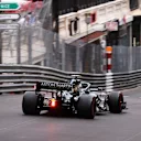 MONTE-CARLO, MONACO - MAY 22: Sebastian Vettel of Germany driving the (5) Aston Martin AMR21 Mercedes on track during final practice practice prior to the F1 Grand Prix of Monaco at Circuit de Monaco on May 22, 2021 in Monte-Carlo, Monaco. (Photo by Lars Baron/Getty Images)