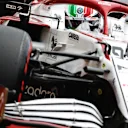 MONTE-CARLO, MONACO - MAY 22: Antonio Giovinazzi of Italy driving the (99) Alfa Romeo Racing C41 Ferrari during final practice prior to the F1 Grand Prix of Monaco at Circuit de Monaco on May 22, 2021 in Monte-Carlo, Monaco. (Photo by Clive Rose - Formula 1/Formula 1 via Getty Images)